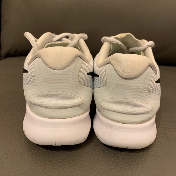 White and Black Athletic Sneakers - Picture 3 of 4